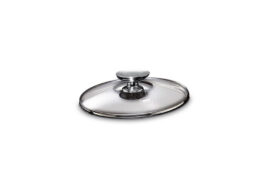 Berndes Glass Stainless Steel Rimmed Lid 24cm